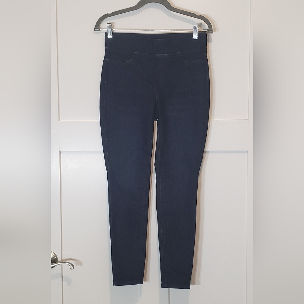 Talbots Pull On Legging Darkwash Stretch 2 Rear Pockets Size 2P
